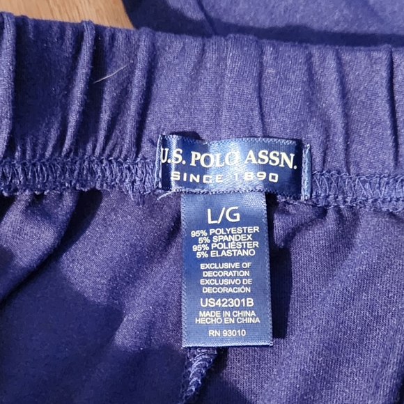 U.S. Polo Assn Women's soft sleep joggers - Picture 5 of 5